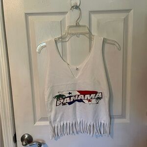 Junior’s Panama Fringe Top